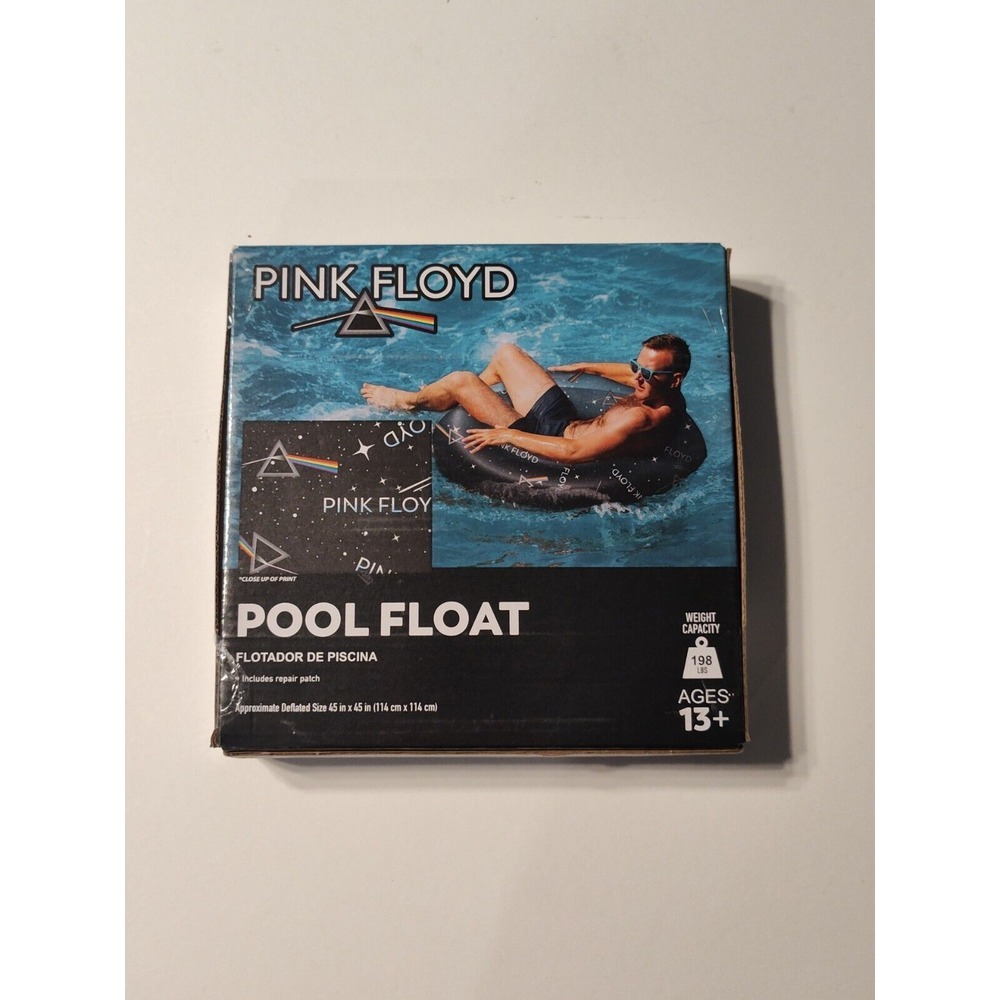 Pink Floyd The Wall Pool Float W/Repair Patches Approximate Deflated Size45"X45"